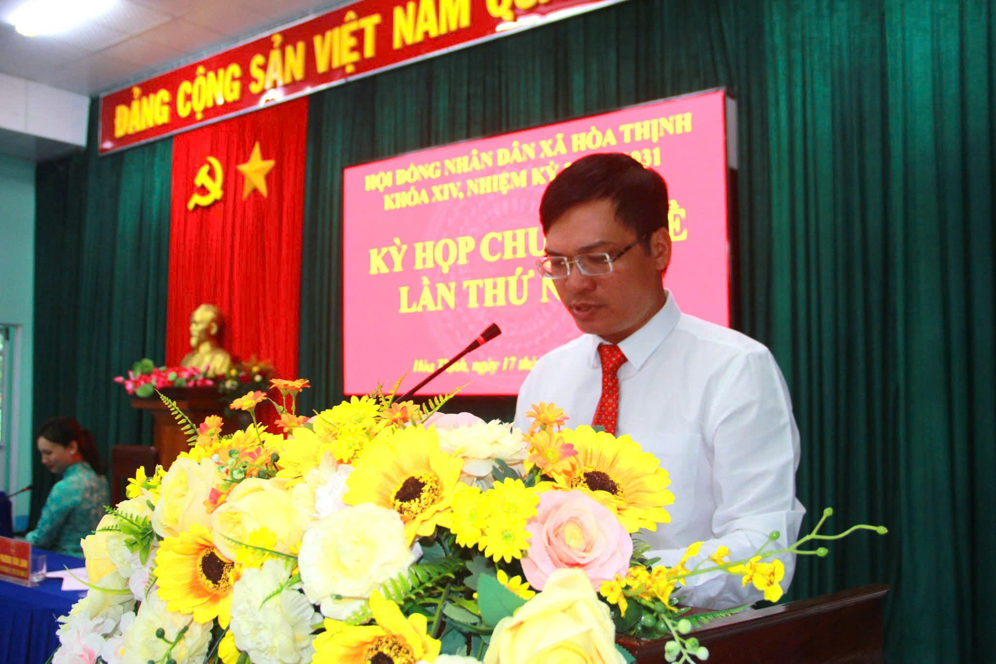 HĐND xã Hoà Thịnh tổ chức kỳ họp chuyên đề lần thứ nhất